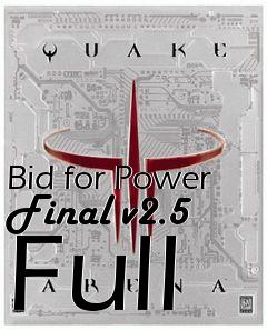 Box art for Bid for Power Final v2.5 Full