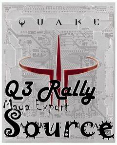 Box art for Q3 Rally Maya Export Source