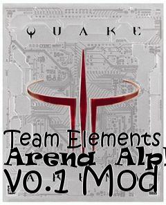 Box art for Team Elements Arena  Alpha v0.1 Mod