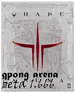 Box art for qpong arena beta 1.666