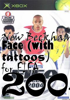 Box art for New Beckham Face (with tattoos) for FIFA 2004