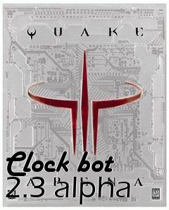 Box art for Clock bot 2.3 alpha