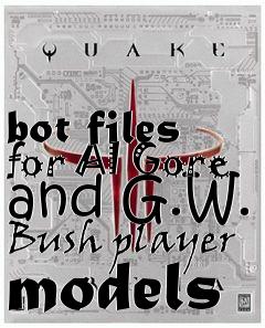 Box art for bot files for Al Gore and G.W. Bush player models