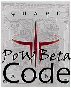 Box art for PoW Beta Code