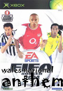 Box art for wales national anthem