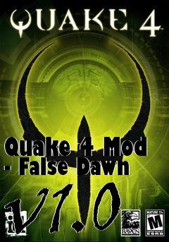 Box art for Quake 4 Mod - False Dawn v1.0