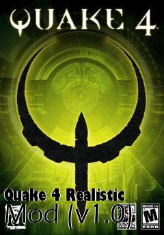 Box art for Quake 4 Realistic Mod (v1.0)