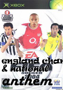 Box art for england chants & national anthem