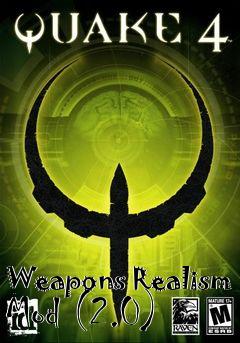 Box art for Weapons Realism Mod (2.0)