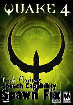 Box art for Tech Marines Speech Capability Spawn Fix