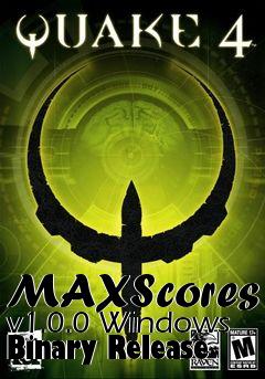 Box art for MAXScores v1.0.0 Windows Binary Release