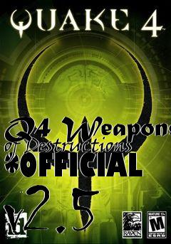 Box art for Q4 Weapons of Destructions *OFFICIAL v2.5