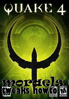 Box art for moraels q4 tweaks howto