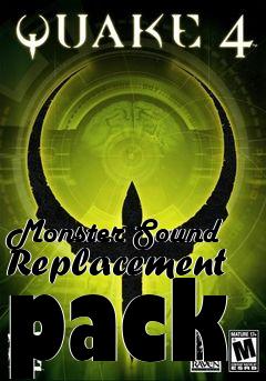 Box art for Monster Sound Replacement pack