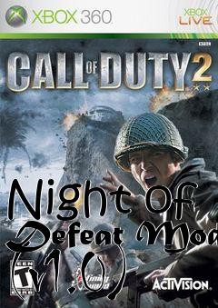 Box art for Night of Defeat Mod (v1.0)