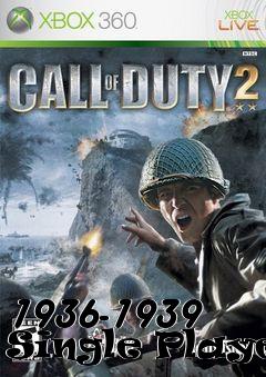 Box art for 1936-1939 Single Player