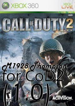 Box art for M1928 Thompson for CoD2 (1.0)