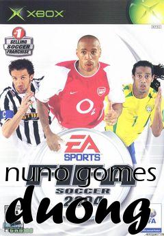 Box art for nuno gomes duong