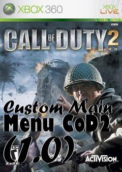 Box art for Custom Main Menu CoD2 (1.0)