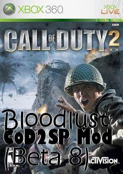 Box art for Bloodlust CoD2SP Mod (Beta 8)