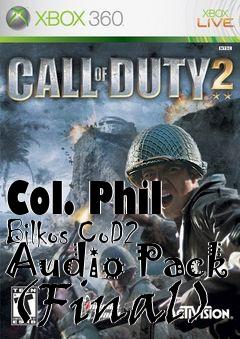 Box art for Col. Phil Bilkos CoD2 Audio Pack (Final)