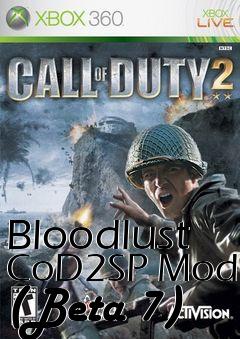 Box art for Bloodlust CoD2SP Mod (Beta 7)