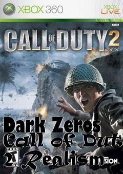 Box art for Dark Zeros Call of Duty 2 Realism