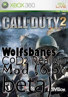 Box art for Wolfsbanes CoD2 Realism Mod (6.5c beta)