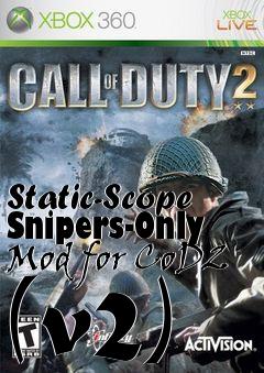 Box art for Static-Scope Snipers-Only Mod for CoD2 (v2)