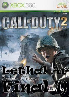 Box art for Lethal Arms Realism (Server Final 1)