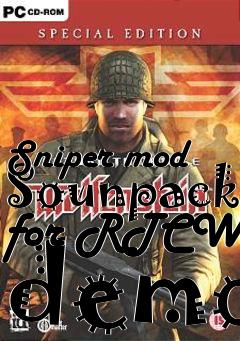 Box art for Sniper mod Sounpack for RTCW demo