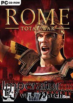 Box art for Imperator II v1.5 Patch