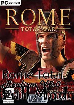 Box art for Rome Total Realism V5.0 Full Mod