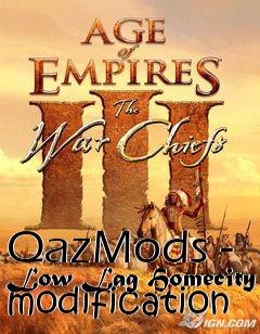 Box art for QazMods - Low Lag Homecity modification