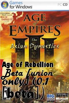 Box art for Age of Rebellion Beta [union only] (0.1 [beta])