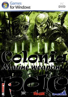 Box art for Colonial Marine weapon pack