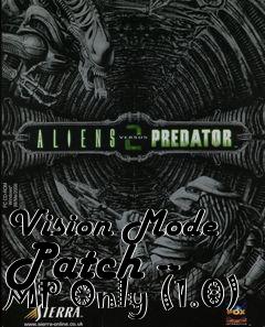 Box art for Vision Mode Patch -- MP Only (1.0)