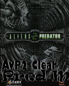 Box art for AvP2 Clear Pred Mod