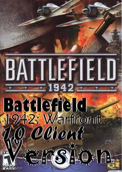 Box art for Battlefield 1942: Warfront 1.0 Client Version