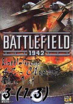 Box art for BattleGroup 42 - Client Files 1 of 3 (1.3)