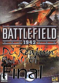 Box art for DC Realism Mod v0.81 Final