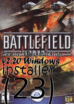 Box art for Eve of Destruction v2.20 Windows installer (23)