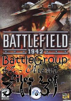 Box art for BattleGroup 42 - Client Files 2 of 3 (1.3)