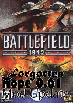 Box art for Forgotten Hope 0.61 Mod Update