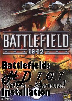 Box art for Battlefield: HD 1.0.1 Patch - Manual Installation