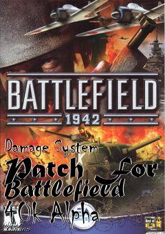 Box art for Damage System Patch For Battlefield 40k Alpha