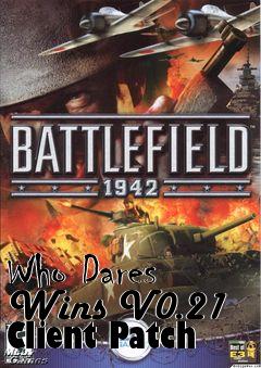 Box art for Who Dares Wins V0.21 Client Patch