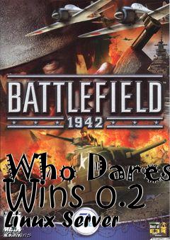 Box art for Who Dares Wins 0.2 Linux Server