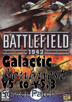 Box art for Galactic Conquest v5 to v5.3 Server Patch