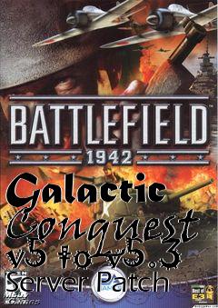 Box art for Galactic Conquest v5 to v5.3 Server Patch